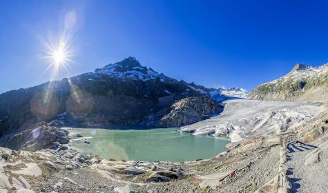 Gletscher Rhône 